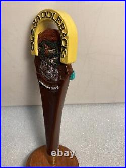 OLD SADDLEBACK BREWING INDIA PALE ALE SCENIC Draft Beer Tap Handle. NEW YORK OLD SADDLEBACK BREWING INDIA PALE ALE SCENIC Draft Beer Tap Handle. NEW YORK