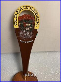 OLD SADDLEBACK BREWING INDIA PALE ALE SCENIC Draft Beer Tap Handle. NEW YORK OLD SADDLEBACK BREWING INDIA PALE ALE SCENIC Draft Beer Tap Handle. NEW YORK