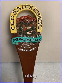 OLD SADDLEBACK BREWING INDIA PALE ALE SCENIC Draft Beer Tap Handle. NEW YORK OLD SADDLEBACK BREWING INDIA PALE ALE SCENIC Draft Beer Tap Handle. NEW YORK