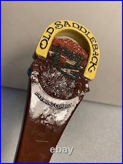OLD SADDLEBACK BREWING INDIA PALE ALE SCENIC Draft Beer Tap Handle. NEW YORK OLD SADDLEBACK BREWING INDIA PALE ALE SCENIC Draft Beer Tap Handle. NEW YORK