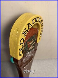 OLD SADDLEBACK BREWING INDIA PALE ALE SCENIC Draft Beer Tap Handle. NEW YORK OLD SADDLEBACK BREWING INDIA PALE ALE SCENIC Draft Beer Tap Handle. NEW YORK