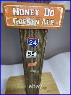 OLE SHED DOWN SOUTH BREWING HONEY DO Golden Ale Draft BEER Tap Handle TENNESSEE