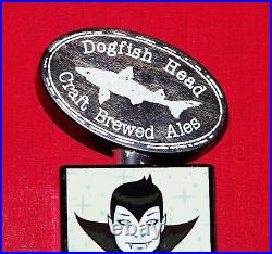 ONE NEW IN BOX RARE 2012 DOGFISH HEAD UBER TAP HANDLE with25 COASTERS