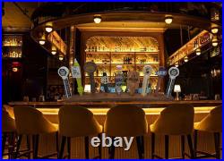 Oak Whiskey Barrel Stave 9 Beer Tap Handle Display