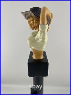 Oceanside Ale Works Blonde Beer Tap Handle Figural OAW Pirate Girl Tap Handle