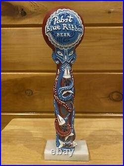 Octopabst Pabst Blue Ribbon Tap Handle, Collectible PBR Art Program 2013