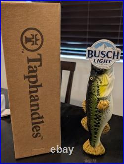 Official Busch Light Fish Tap Handle, New In Box