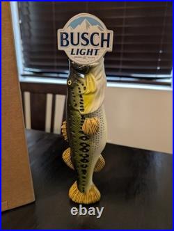 Official Busch Light Fish Tap Handle, New In Box