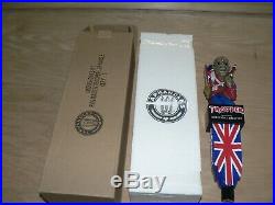 Official Iron Maiden Trooper Robinson Brewery Beer Tap Handle Eddie