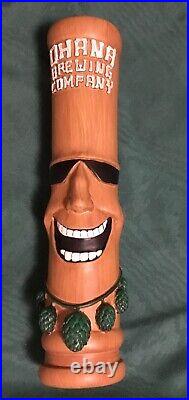 Ohana Tiki Guy Beer Tap Handle RARE Hawaii Primo God