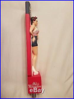 Old Milwaukee Pin Up Girl Tap Handle