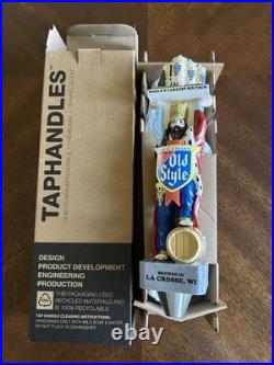 Old Style Beer Tap Handle King Gambrinus La Crosse, WI Brand New