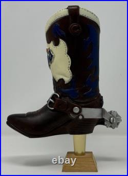 Original Coors Cowboy Boot 8 Tap Handle NOS Original Coors Cowboy Boot 8 Tap Handle NOS
