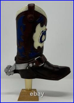 Original Coors Cowboy Boot 8 Tap Handle NOS Original Coors Cowboy Boot 8 Tap Handle NOS