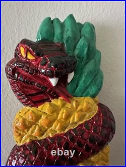 Original Sin Pineapple Hard Cider tap handle Cobra Snake