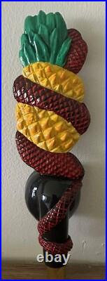 Original Sin Pineapple Hard Cider tap handle Cobra Snake