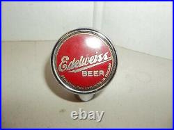 Original Vintage Schoenhofen Edelweiss Beer Ball Knob Tap Handle Chicago