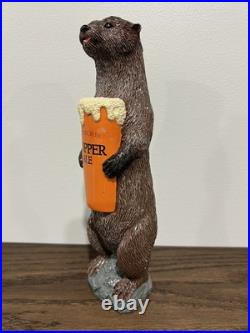 Otter Creek Brewing Co Copper Ale Beer Otter Seal Animal Figural Beer Tap Handle
