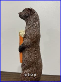 Otter Creek Brewing Co Copper Ale Beer Otter Seal Animal Figural Beer Tap Handle