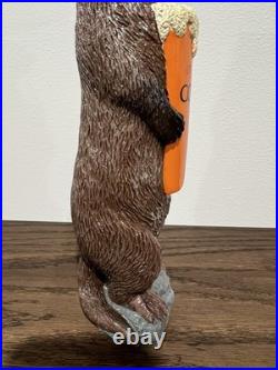 Otter Creek Brewing Co Copper Ale Beer Otter Seal Animal Figural Beer Tap Handle