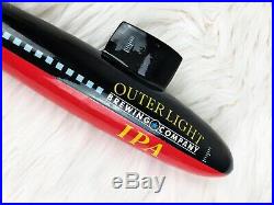 Outer Light Figural IPA Ale Beer Tap Handle Submarine CT Brewery Mancave RARE