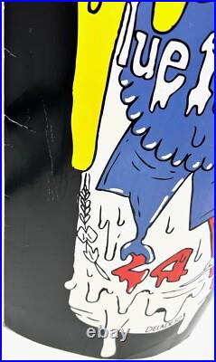 PABST BLUE RIBBON Melting Pizza Tap Handle Cardboard Pop Up Advertisement