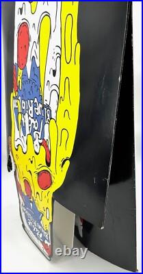 PABST BLUE RIBBON Melting Pizza Tap Handle Cardboard Pop Up Advertisement