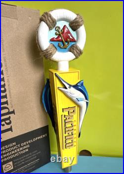 PACIFICO BEER Tap Handle Cerveza FLORIDA MARLIN 12 Rope Preserver BEACH LIFE
