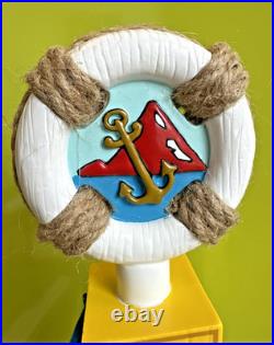 PACIFICO BEER Tap Handle Cerveza FLORIDA MARLIN 12 Rope Preserver BEACH LIFE