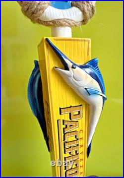PACIFICO BEER Tap Handle Cerveza FLORIDA MARLIN 12 Rope Preserver BEACH LIFE