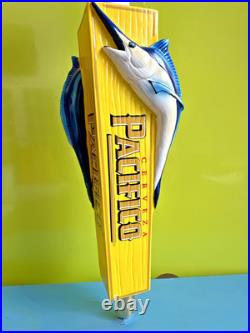 PACIFICO BEER Tap Handle Cerveza FLORIDA MARLIN 12 Rope Preserver BEACH LIFE