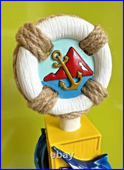 PACIFICO BEER Tap Handle Cerveza FLORIDA MARLIN 12 Rope Preserver BEACH LIFE