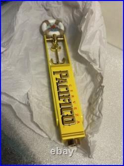 PACIFICO BRASS ANCHOR PENDELUM LIFE PRESERVER NAUTICAL beer tap handle. MEXICO