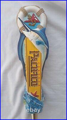 PACIFICO CERVEZA FLORIDA MARLIN Draft beer tap handle. MEXICO. VARIATION #2