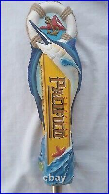 PACIFICO CERVEZA FLORIDA MARLIN Draft beer tap handle. MEXICO. VARIATION #2