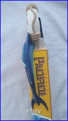 PACIFICO CERVEZA FLORIDA MARLIN Draft beer tap handle. MEXICO. VARIATION #2