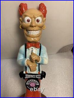 PARALLEL 49 JERKFACE 9000 WHEAT BEER draft beer tap handle. CANADA