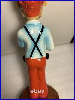 PARALLEL 49 JERKFACE 9000 WHEAT BEER draft beer tap handle. CANADA