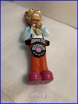 PARALLEL 49 JERKFACE 9000 WHEAT BEER draft beer tap handle. CANADA