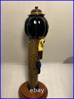 PARALLEL 49 SHADENFREUDE PUMPKIN OKTOBERFEST SCARECROW beer tap handle. CANADA
