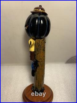 PARALLEL 49 SHADENFREUDE PUMPKIN OKTOBERFEST SCARECROW beer tap handle. CANADA