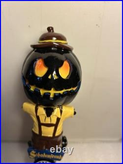 PARALLEL 49 SHADENFREUDE PUMPKIN OKTOBERFEST SCARECROW beer tap handle. CANADA