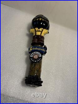 PARALLEL 49 SHADENFREUDE PUMPKIN OKTOBERFEST SCARECROW beer tap handle. CANADA