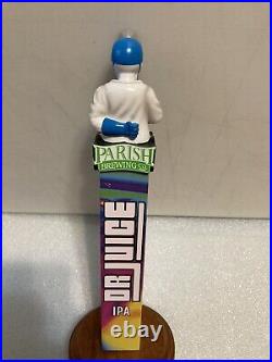 PARISH BREWING DOCTOR JUICE IPA draft beer tap handle. LOUISIANA