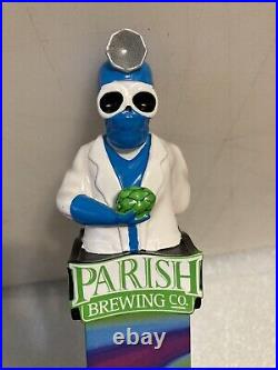 PARISH BREWING DOCTOR JUICE IPA draft beer tap handle. LOUISIANA