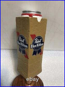 PBR PABST BLUE RIBBON ART SERIES PAPER BAG beer tap handle. WISCONSIN