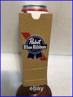 PBR PABST BLUE RIBBON ART SERIES PAPER BAG draft keg beer tap handle. WISCONSIN