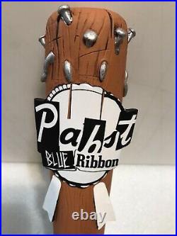 PBR. PABST BLUE RIBBON MUSIC CLUB WithNAILS beer tap handle. Milwaukee, Wisconsin