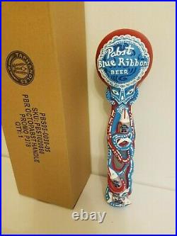 PBR Pabst Blue Ribbon Octopabst Octopus Art NIB 12 Draft Beer Tap Handle Bar Keg