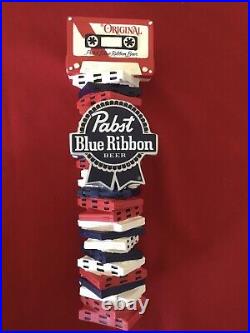 PBR Pabst Blue Ribbon Retro Cassette Tapes Beer Tap Handle Visit my ebay stores